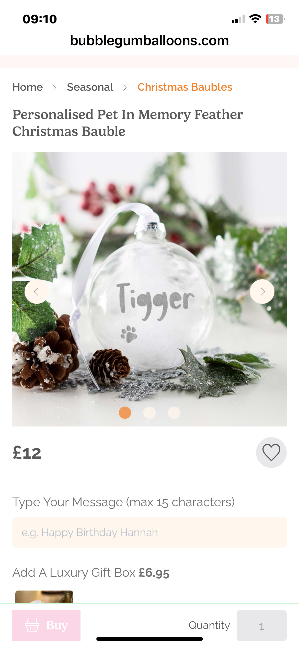 Christmas decorations