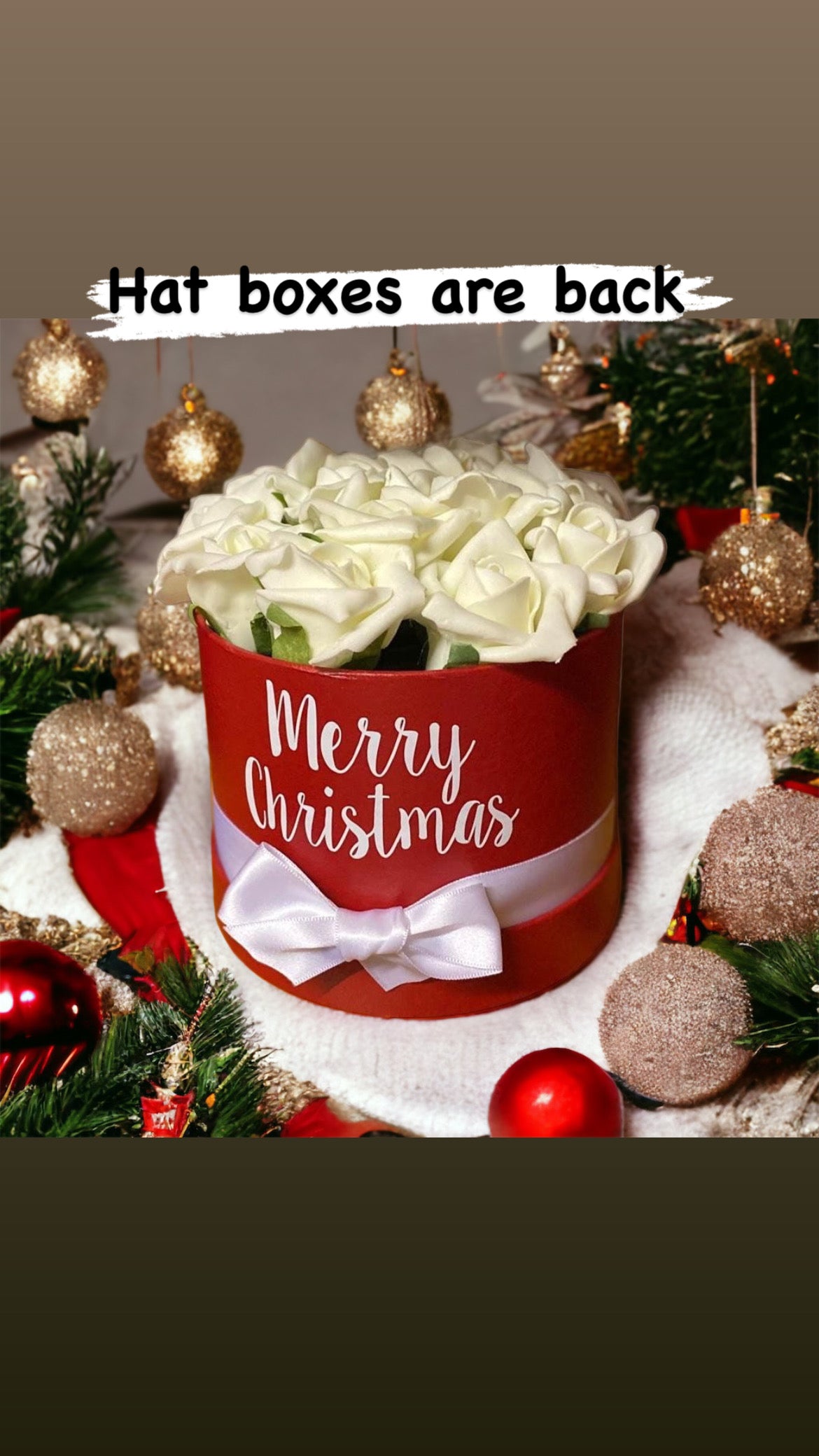 Floral Hat Boxes for all occasions