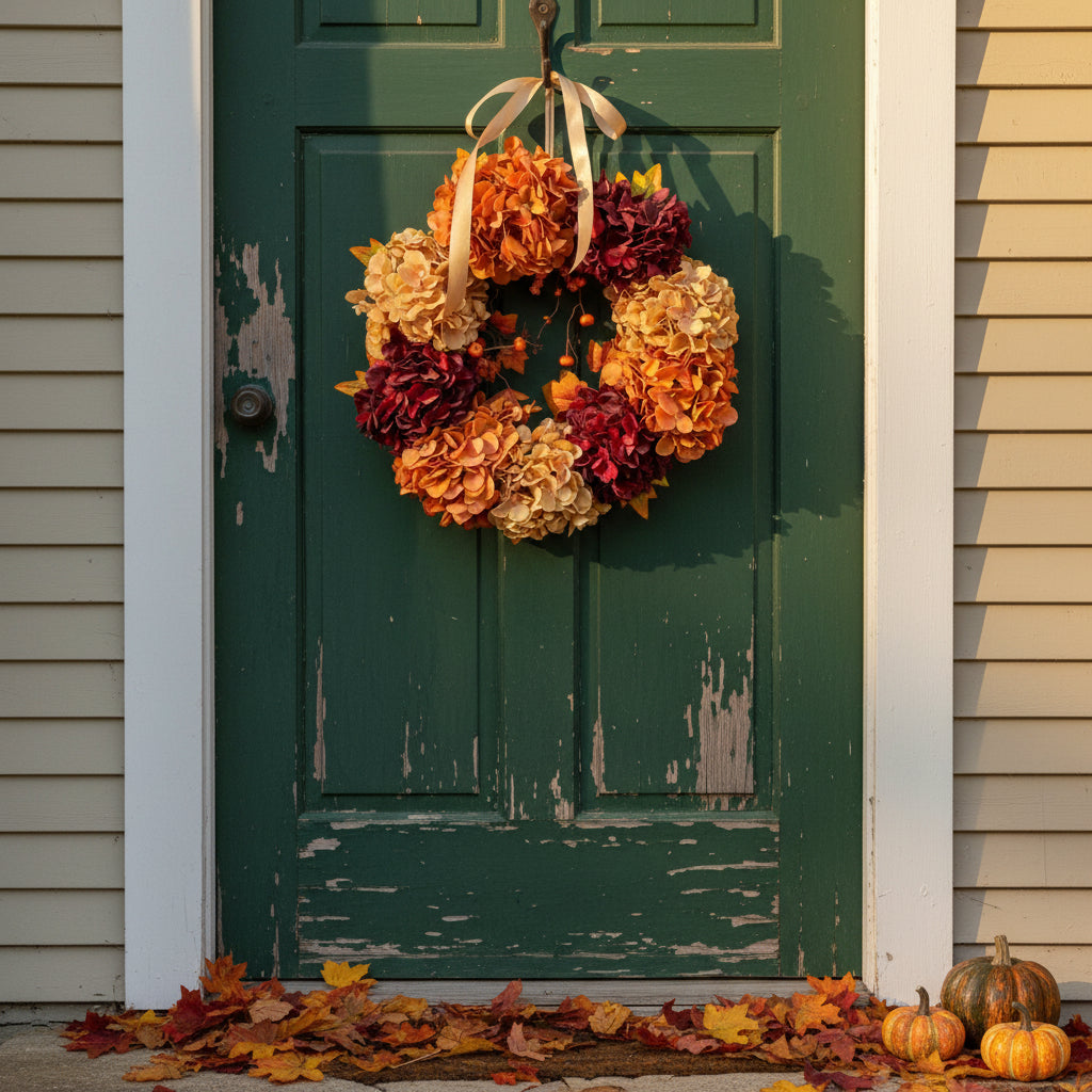 Vibrant Autumn Wreath