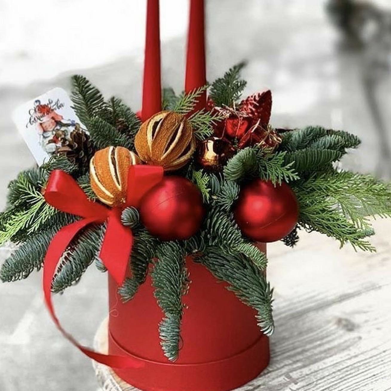 Festive Hat Box